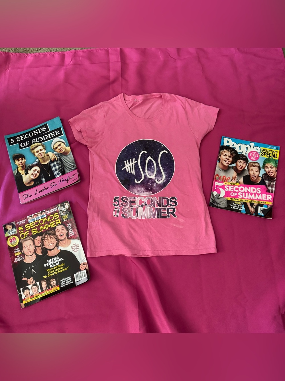 5 Seconds of Summer Merch size S / 5 Seconds Of Summer Merch Bundle *RARE*